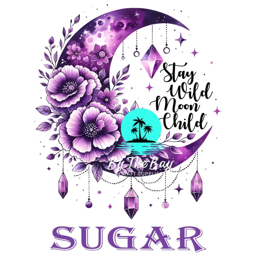 Moon child Tea/Coffee/Sugar uv decal