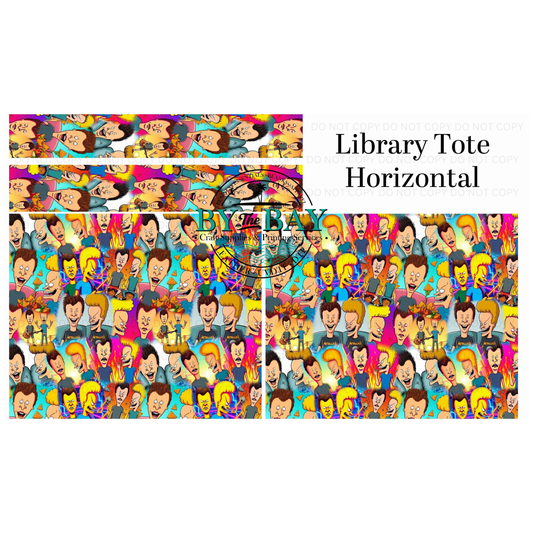 BNB Horizontal Library Tote