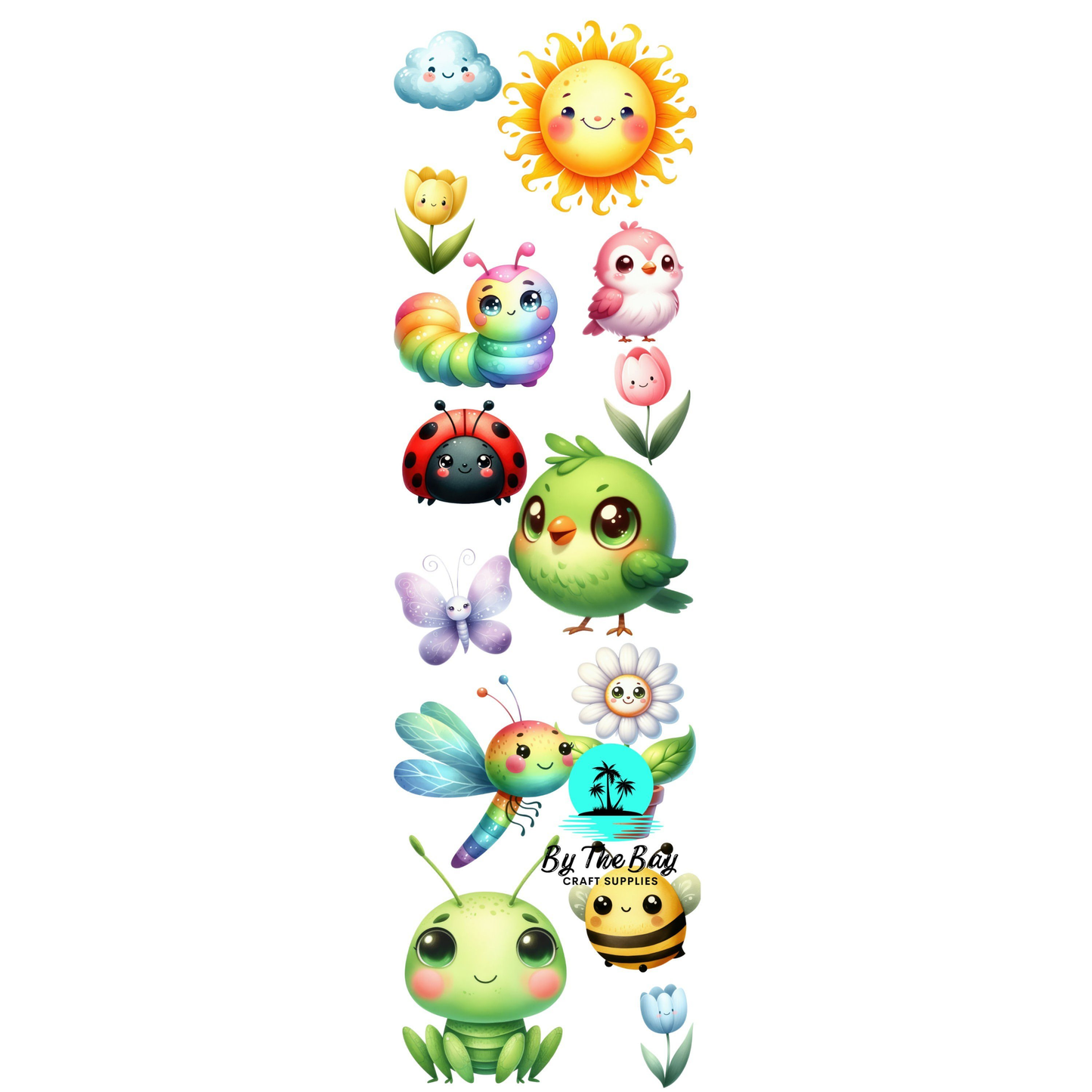 Bug Life Bookmark Decal