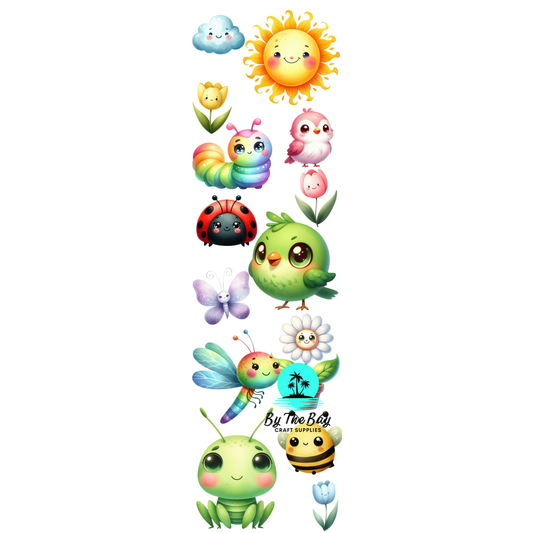 Bug Life Bookmark Decal