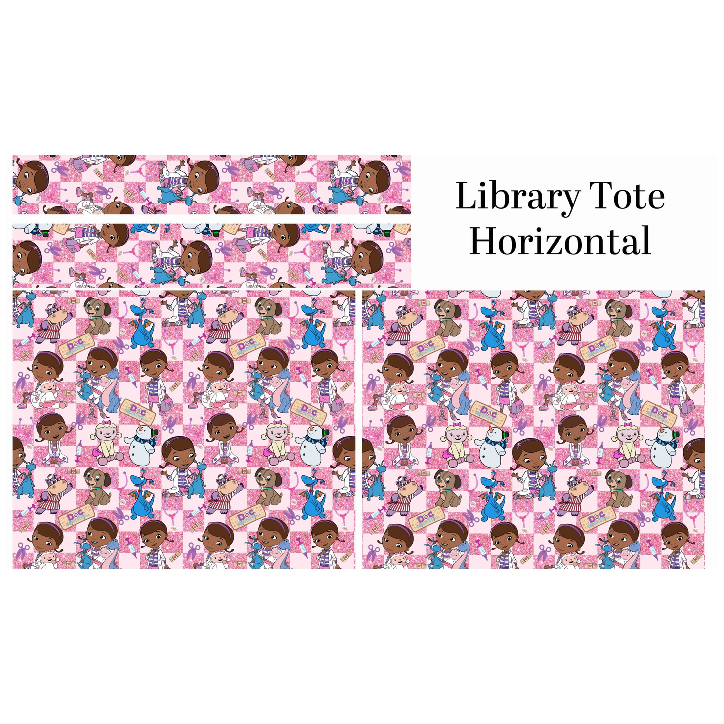 Doc Horizontal Library Tote