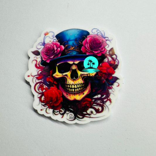 Skull top hat