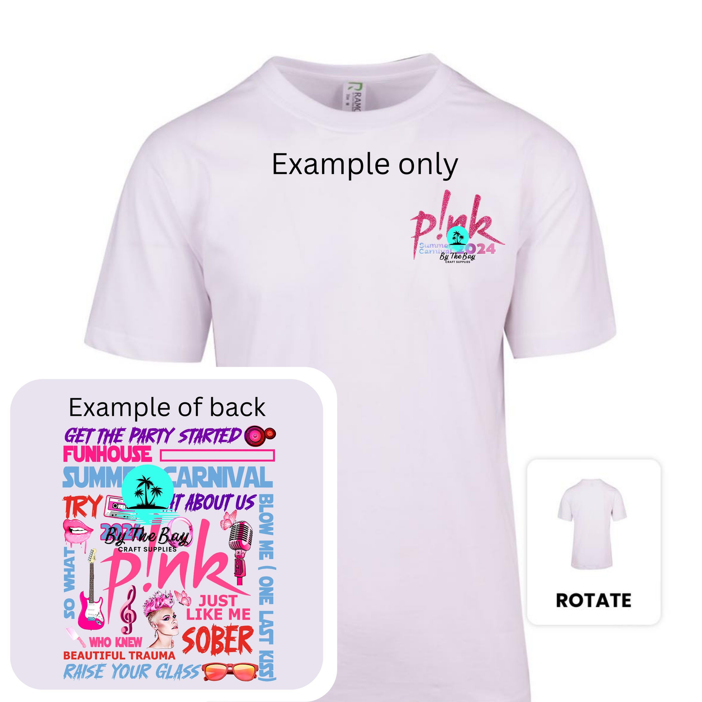 P Sing (Design 3) - Completed T-Shirt