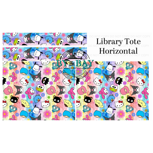 Srio Horizontal Library Tote