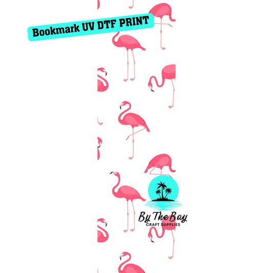 Flamingo Bookmark Decal