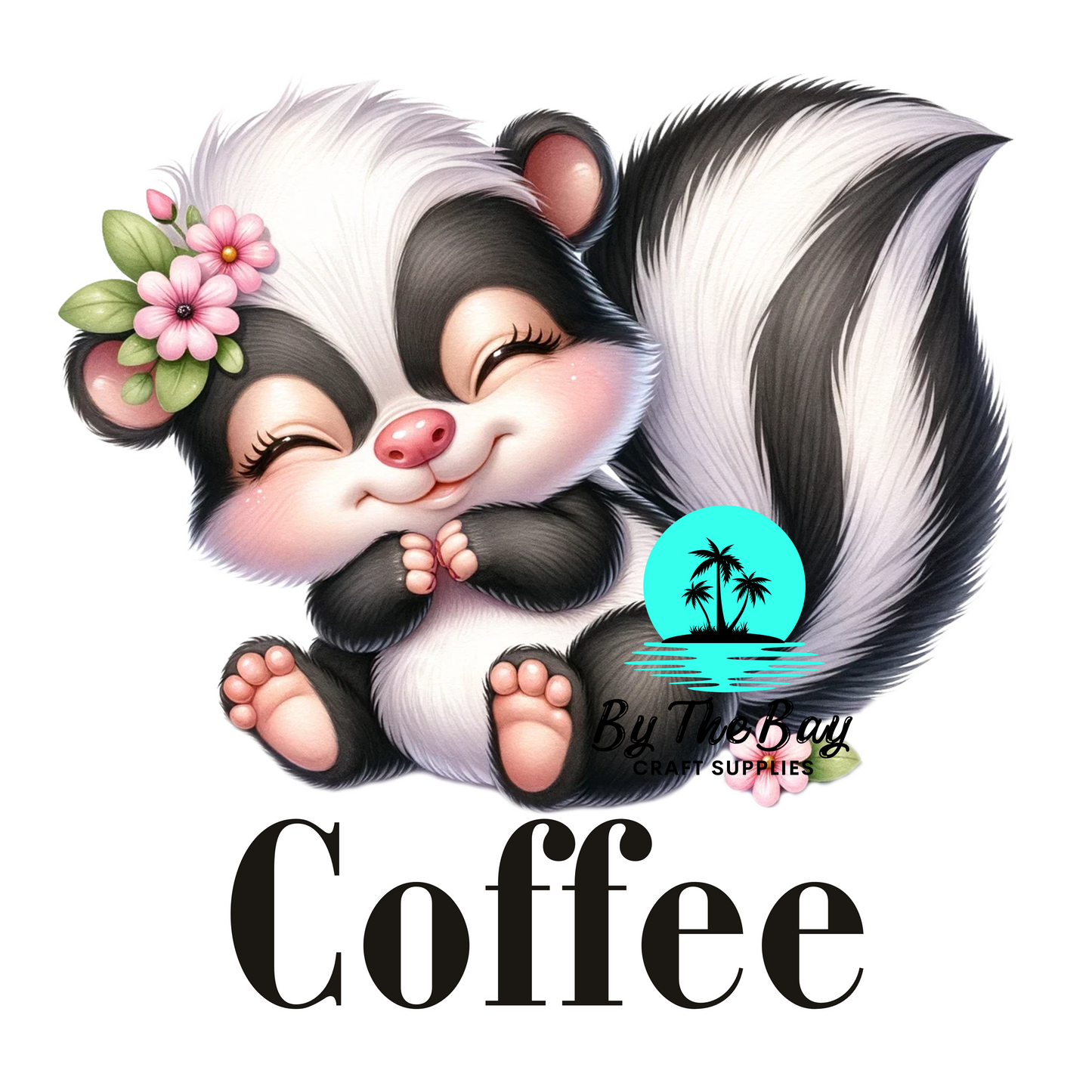 Skunk Tea/Coffee/Sugar jar decal