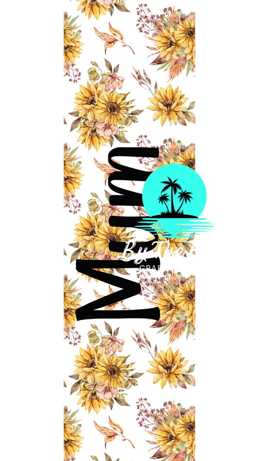 Sunflower MUM  Bookmark Decal