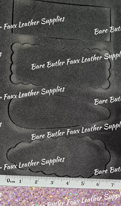 4 Set Snap Clip Set - Bare Butler Faux Leather Supplies 