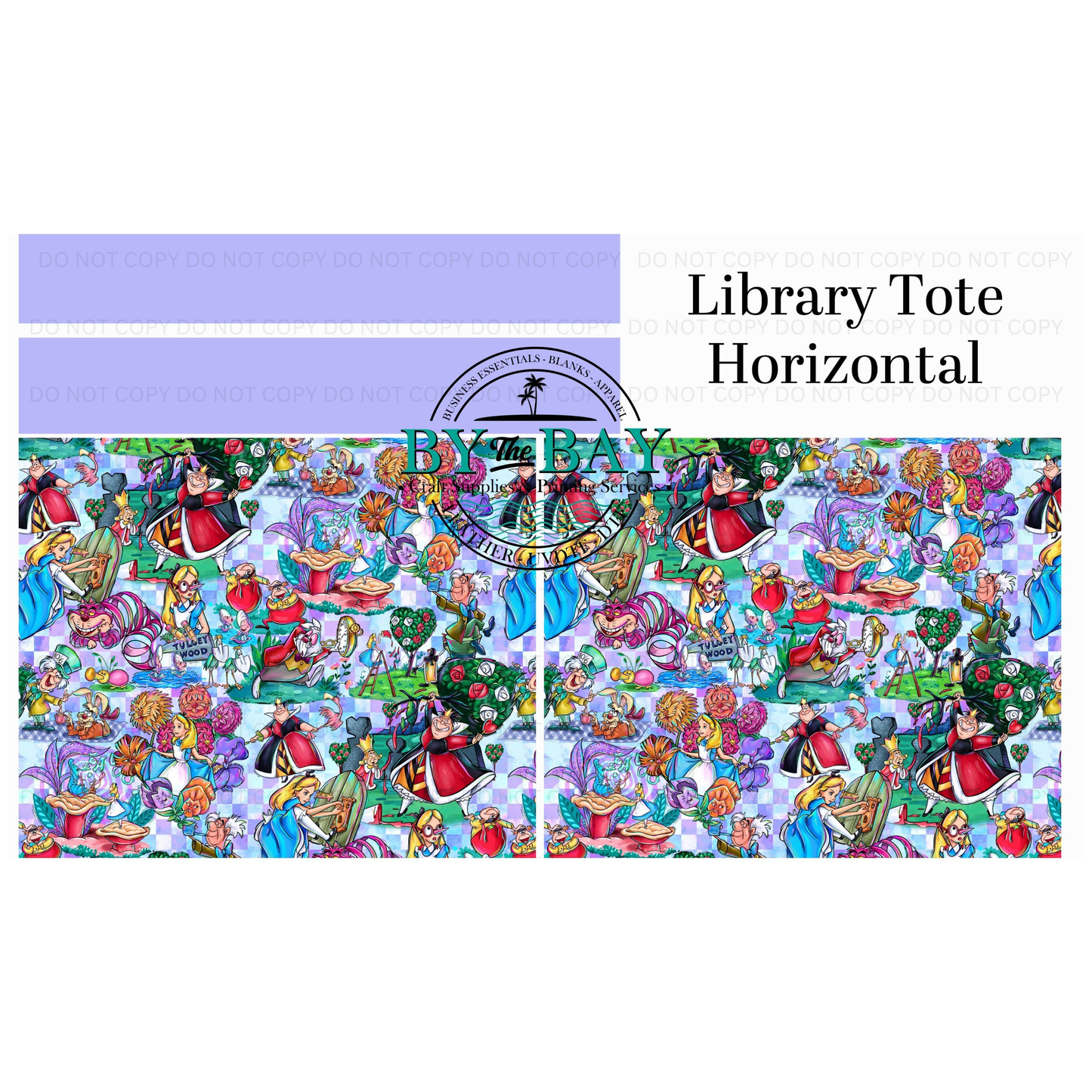 Alice Horizontal Library Tote