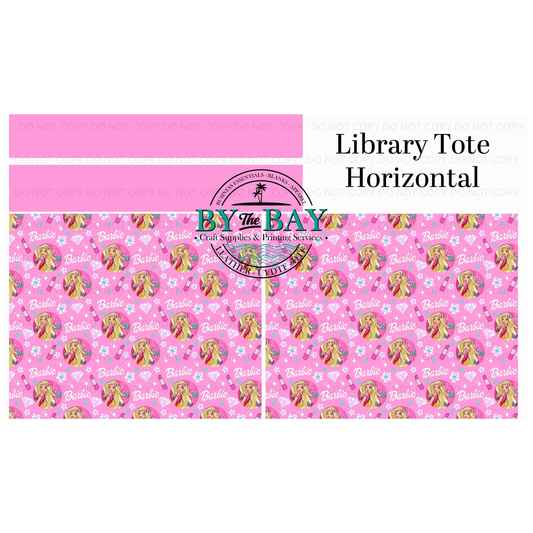 BGirl Horizontal Library Tote