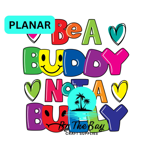 Be a buddy - colourful