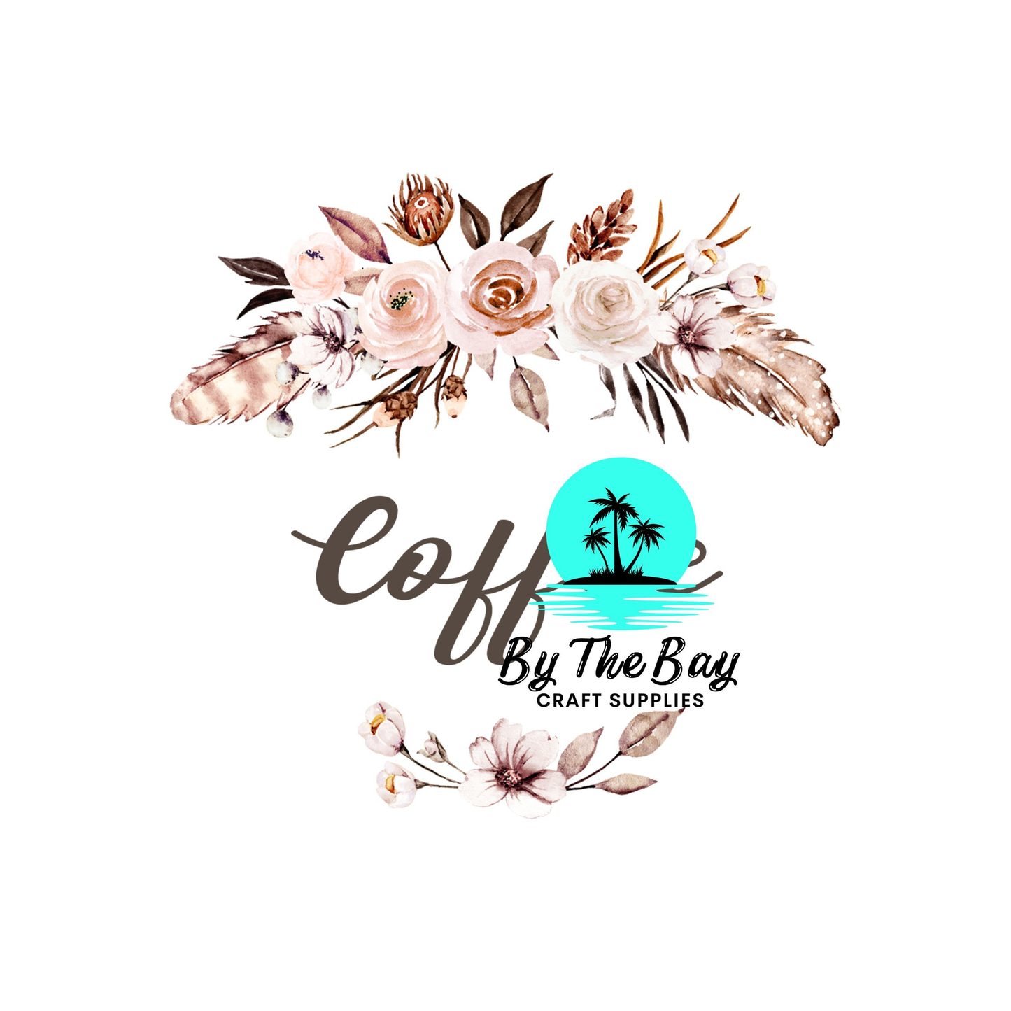 Boho Wreath Tea/Coffee/Sugar uv decal