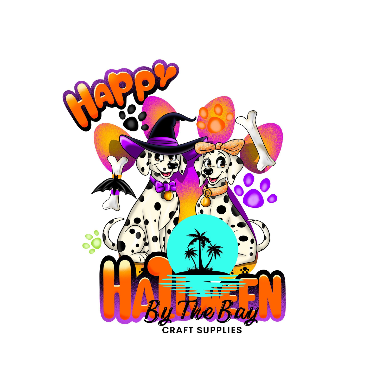 Happy Halloween Dalmation