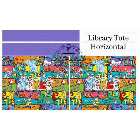 CIH Horizontal Library Tote