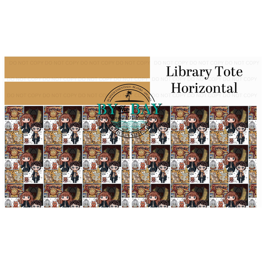 HP Horizontal Library Tote