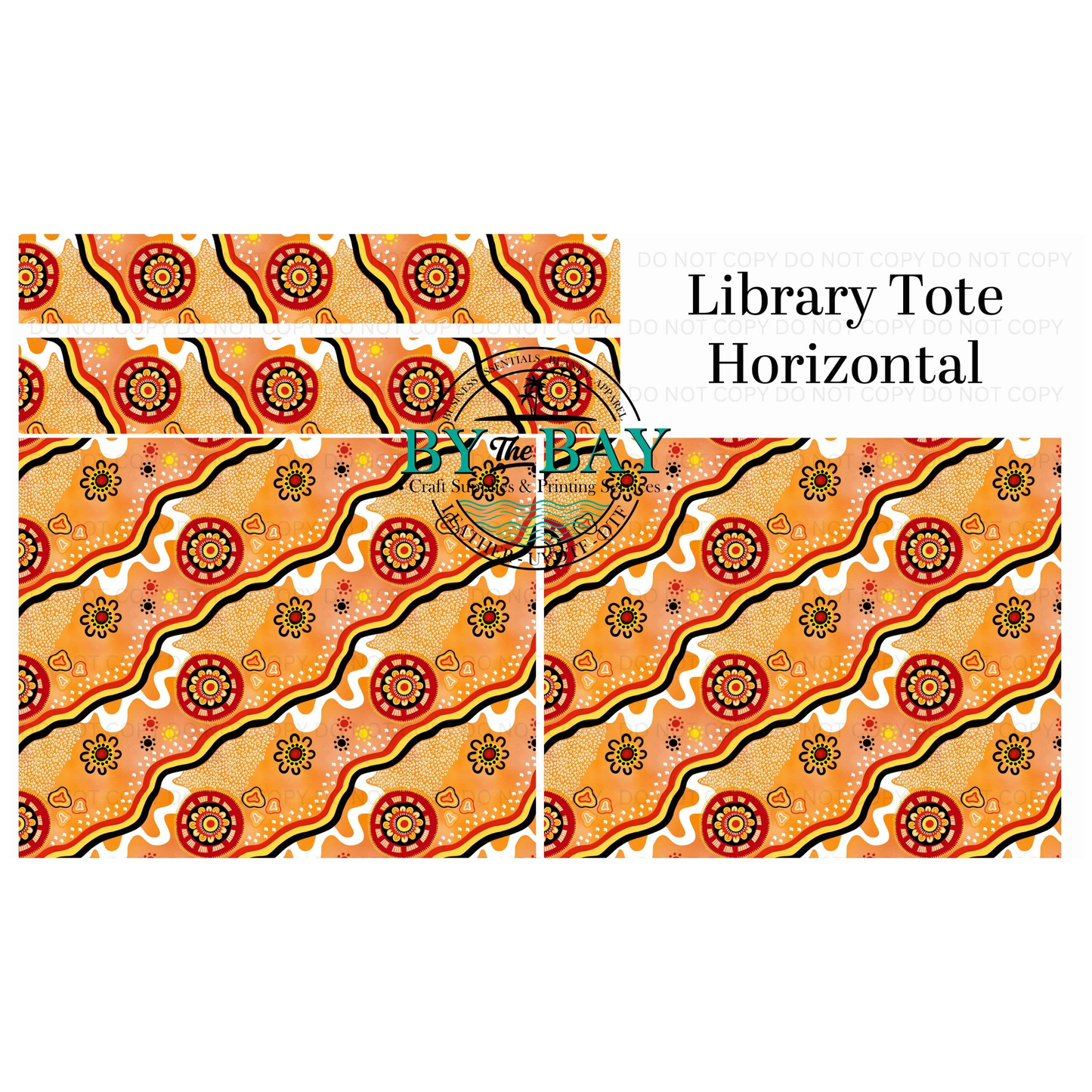 Community Horizontal Library Tote