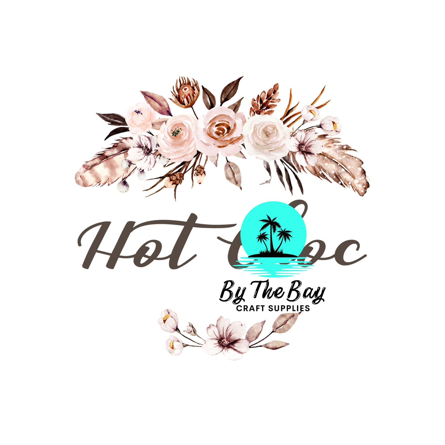 Boho Wreath Tea/Coffee/Sugar uv decal