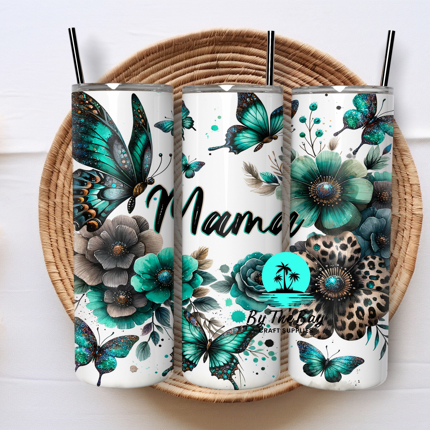 Mama Teal 20oz Tumbler SUB PRINT