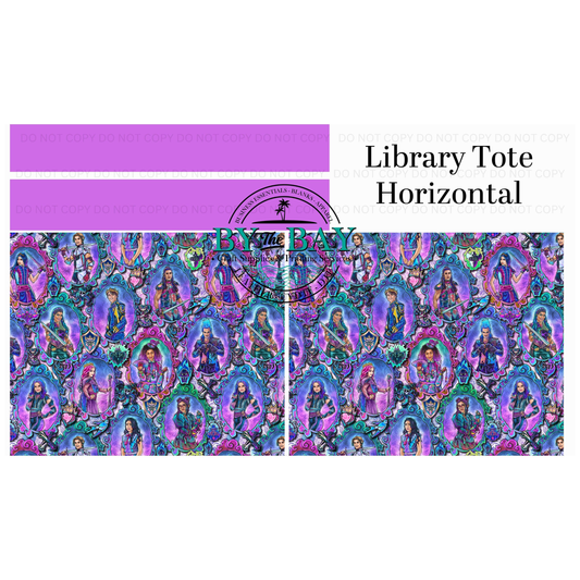 Descend Horizontal Library Tote