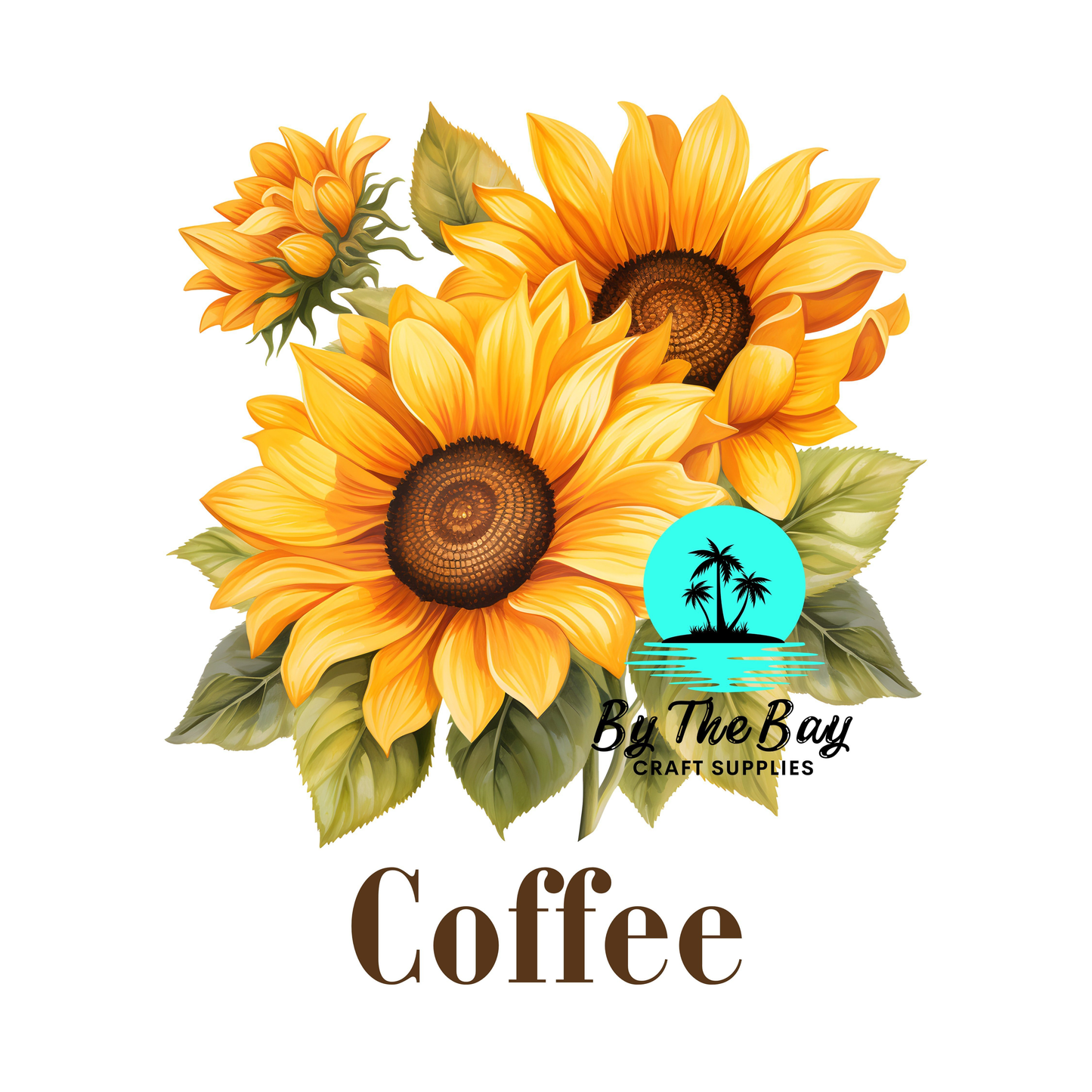 Sunflower Tea/Coffee/Sugar jar decal