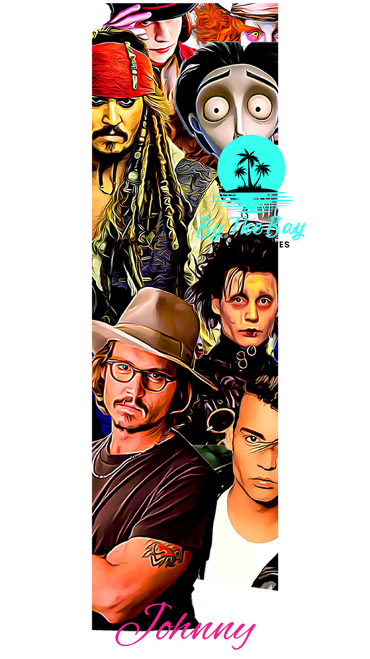 Johnny bookmark decal