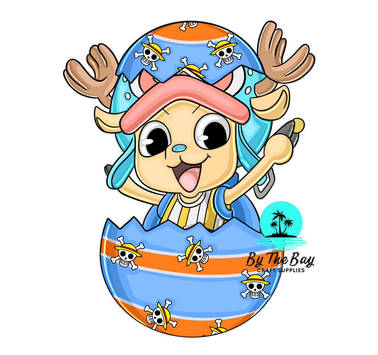 One pce Easter character 7 UVDTF Decal