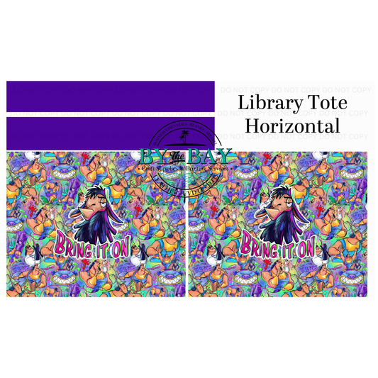 ENG Horizontal Library Tote