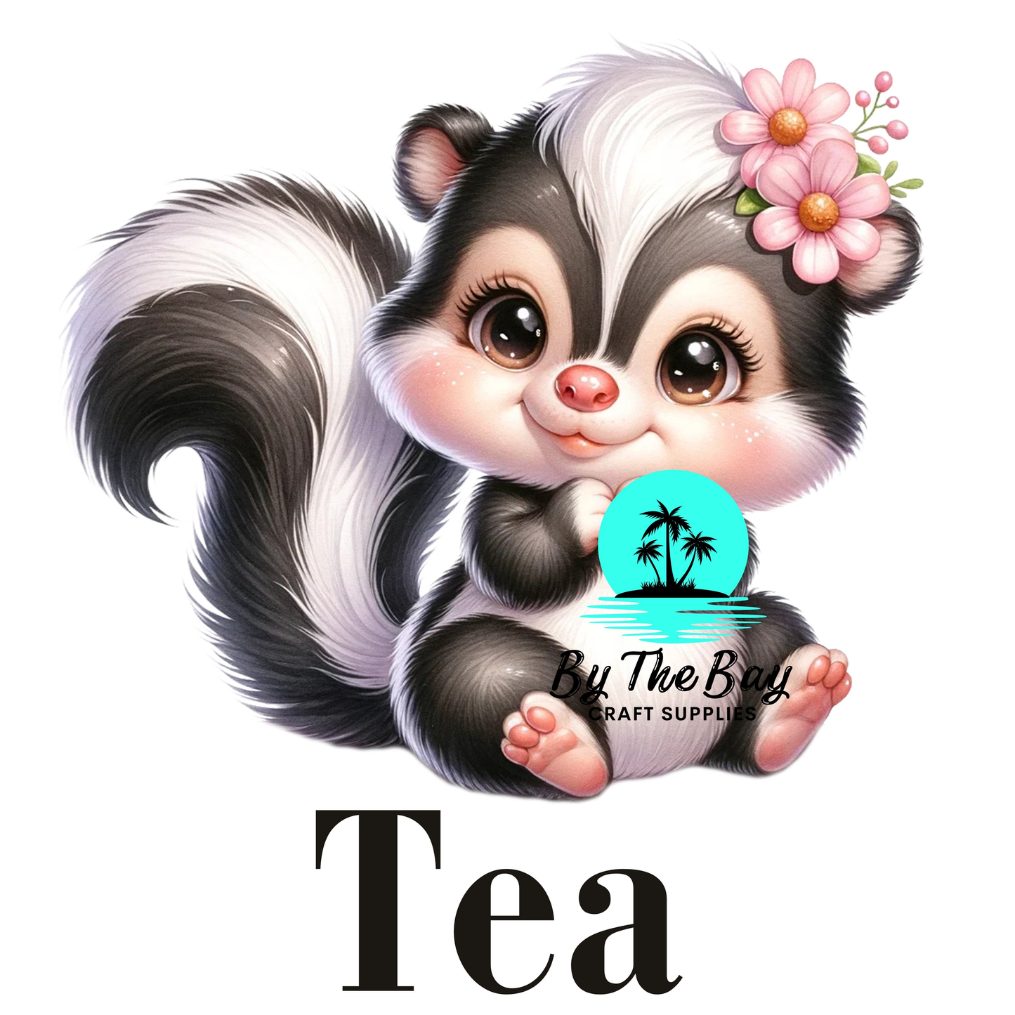 Skunk Tea/Coffee/Sugar jar decal