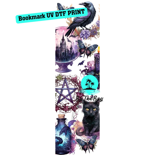 Witchy Bookmark Decal