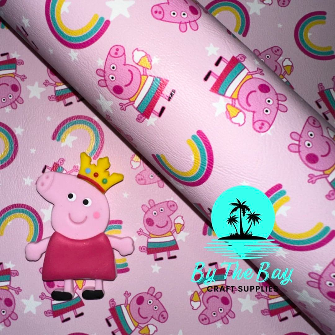 Rainbow Pig pink