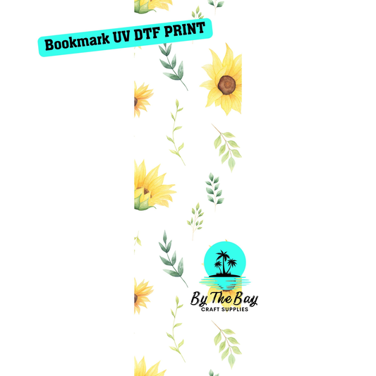 Sunflowers Bookmark Decal