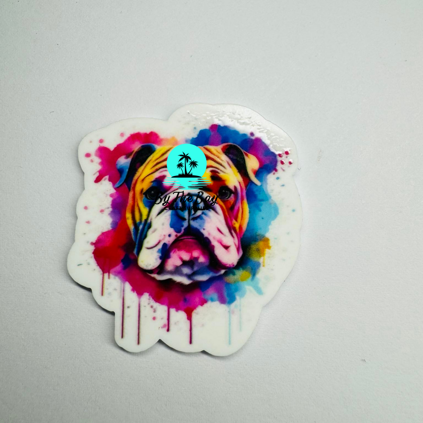 Colourful bulldog