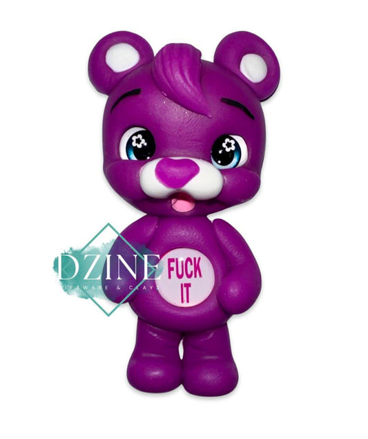 Swear Bears - Bright Purple - *FUC*K IT*