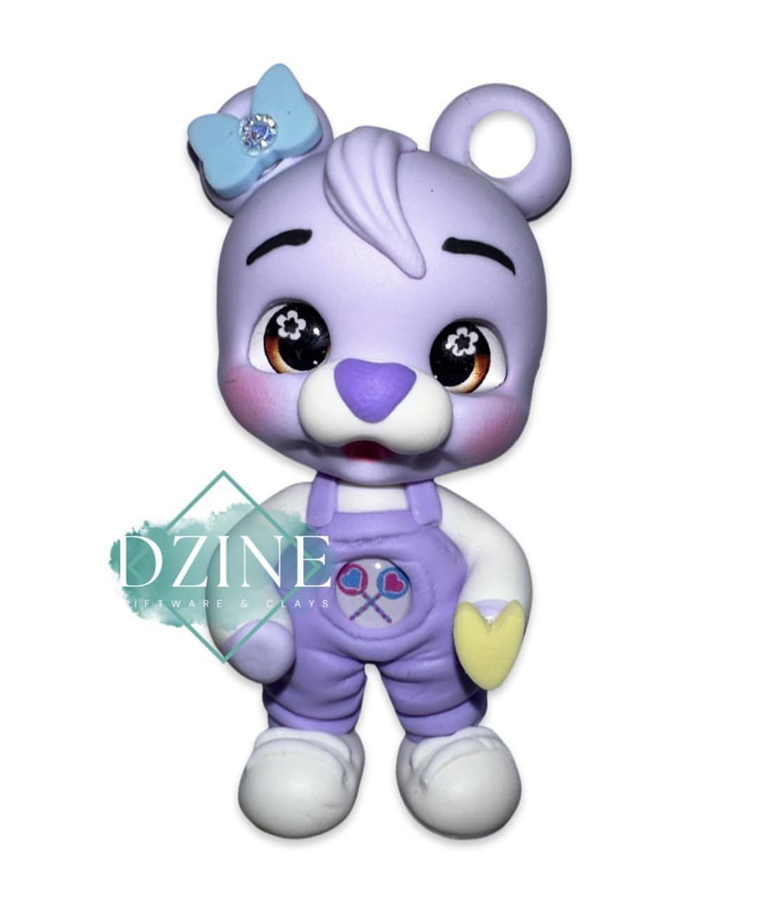 Lilac Bear Heart