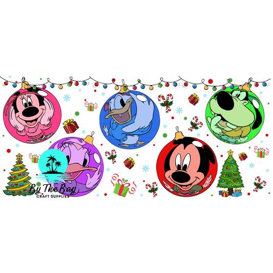 Mouse christmas baubles 2