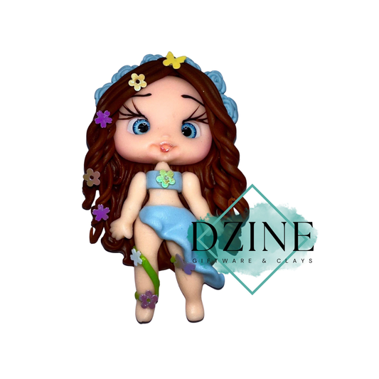 Blue vine girl