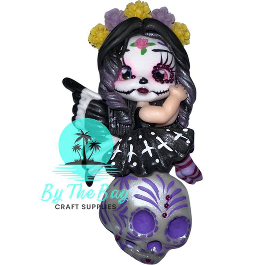 Sugar Skull Fairy Purple/yellow