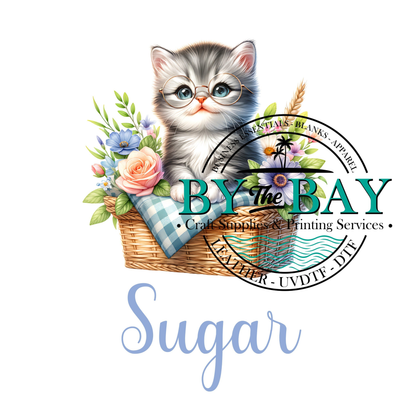 Sweet Cat Tea/Coffee/Sugar uv decal