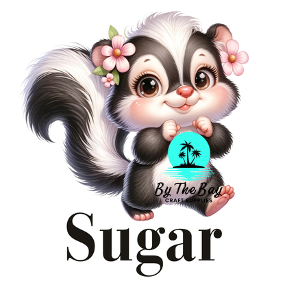 Skunk Tea/Coffee/Sugar jar decal