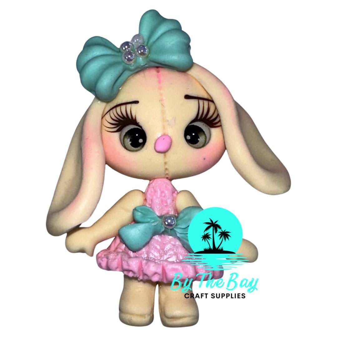 Mint bow Rabbit