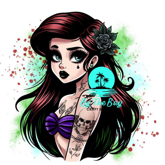 Tatted Mermaid Princess