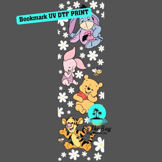 Bear Friends Bookmark Decal