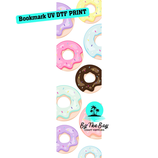 Large donuts Bookmark Decal