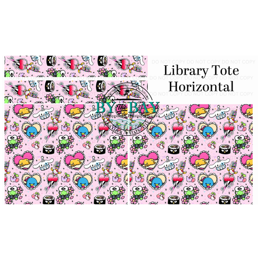 Tattoo Rio Horizontal Library Tote