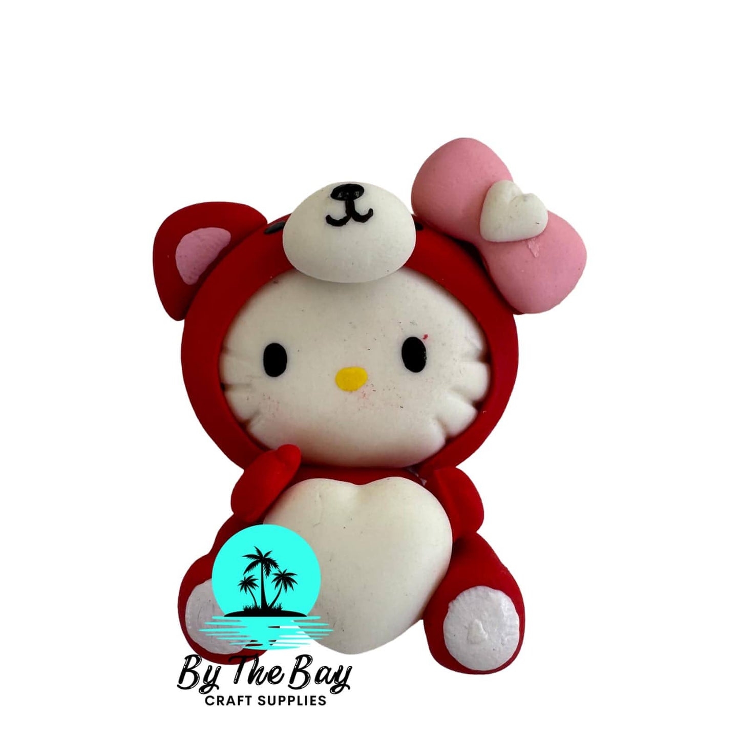 Kitty red bead