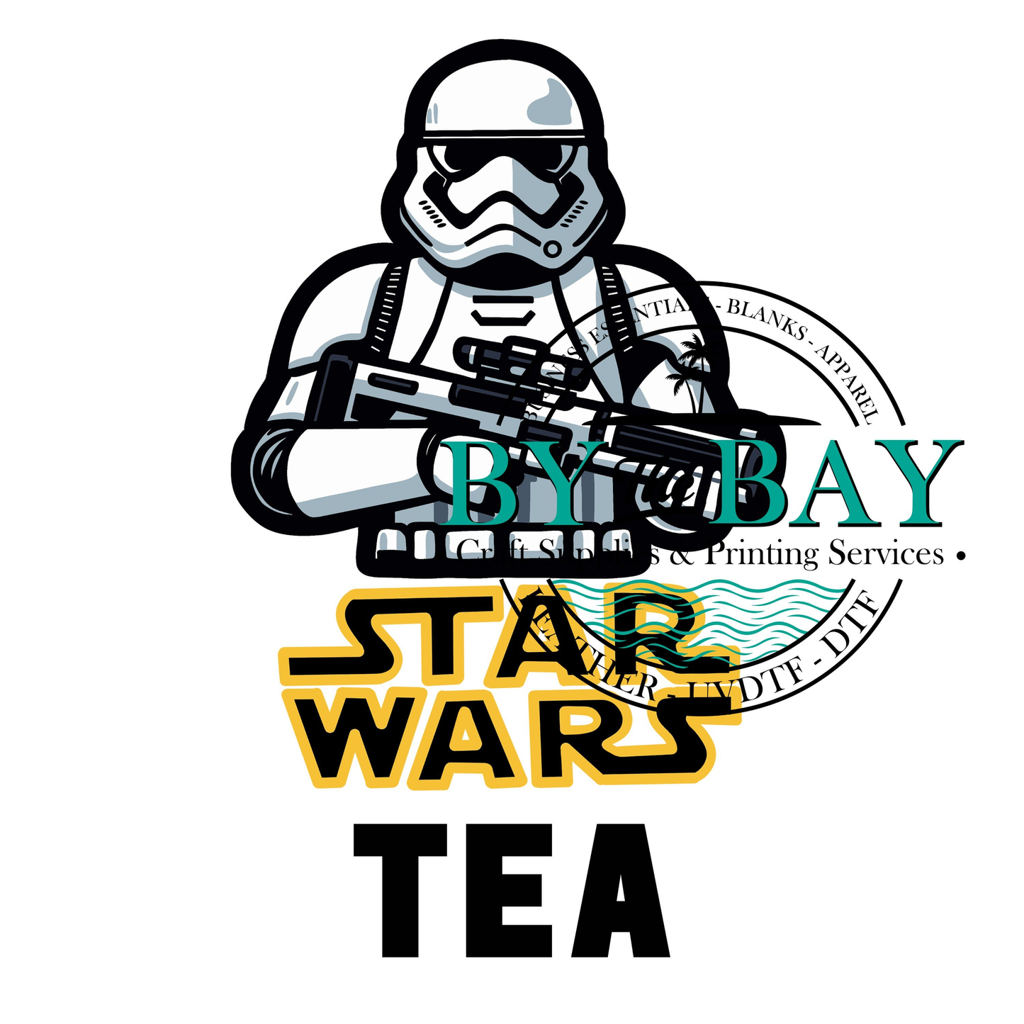 Trooper Tea/Coffee/Sugar uv decal