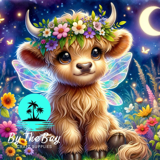 Fairy Highland Cow SUB PRINT