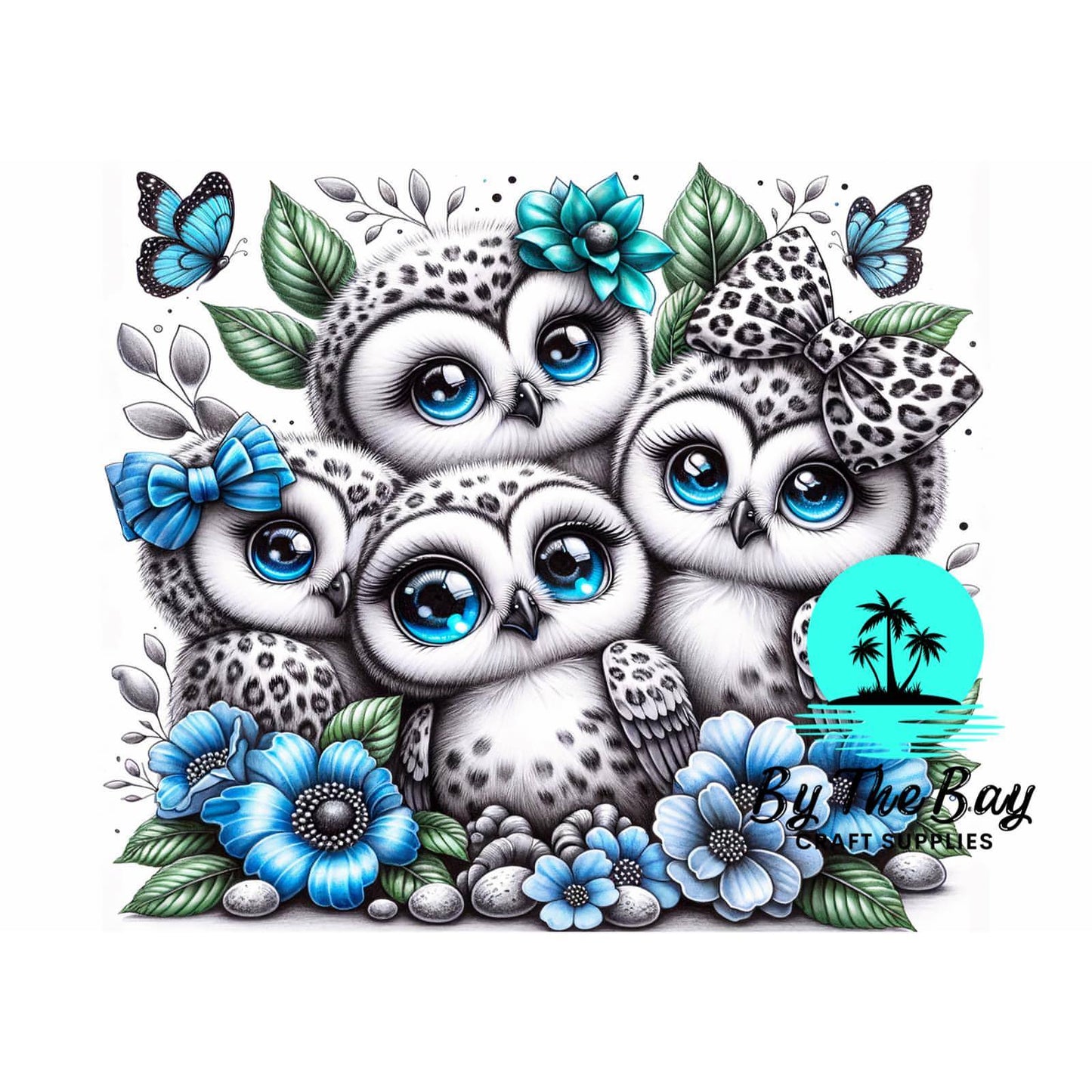 Owls - Blue