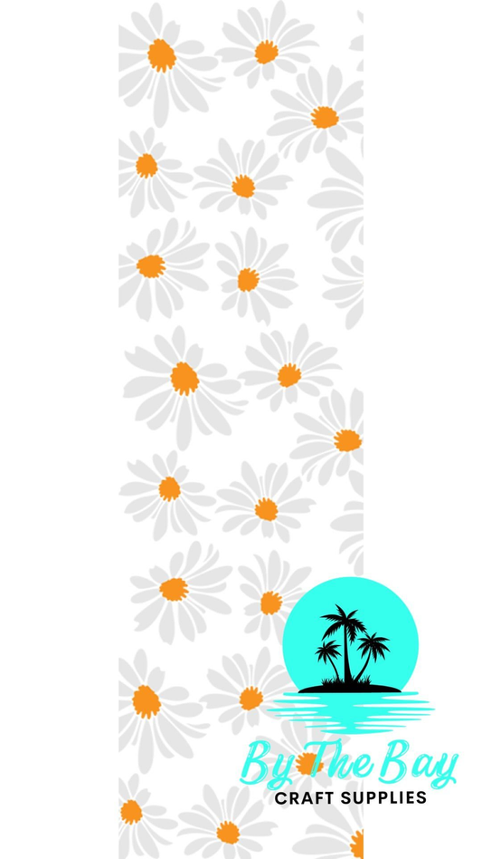 Daisy bookmark decal