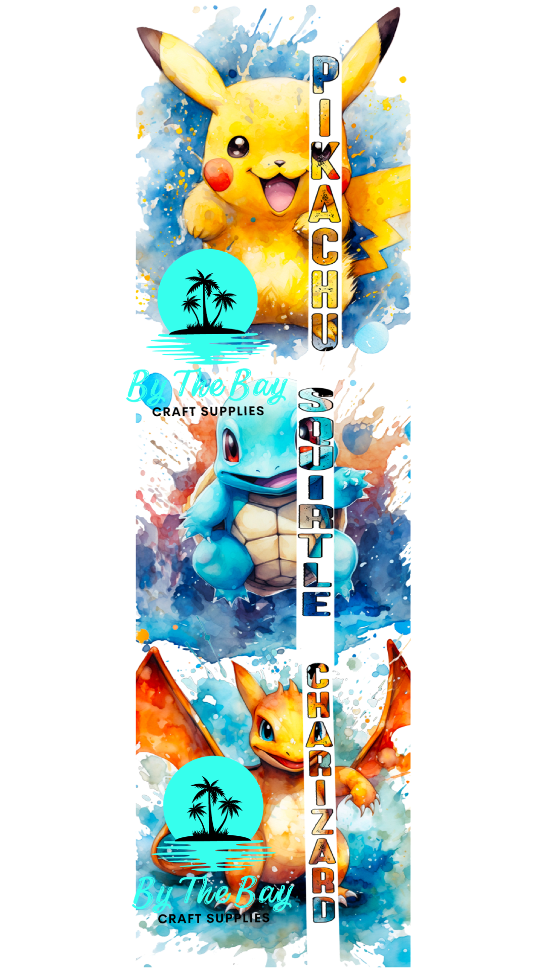 Poke bookmark decal